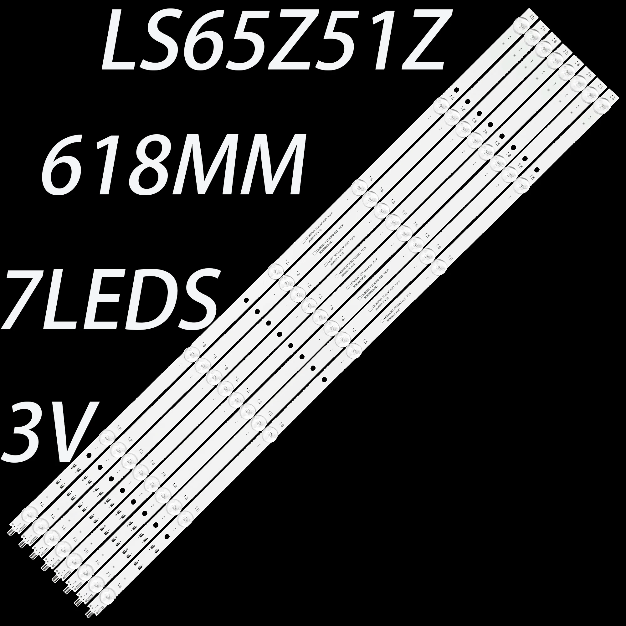 LED backlight strip for 65R3 LS65Z51Z LU65D31(PRO) 65FN2EA