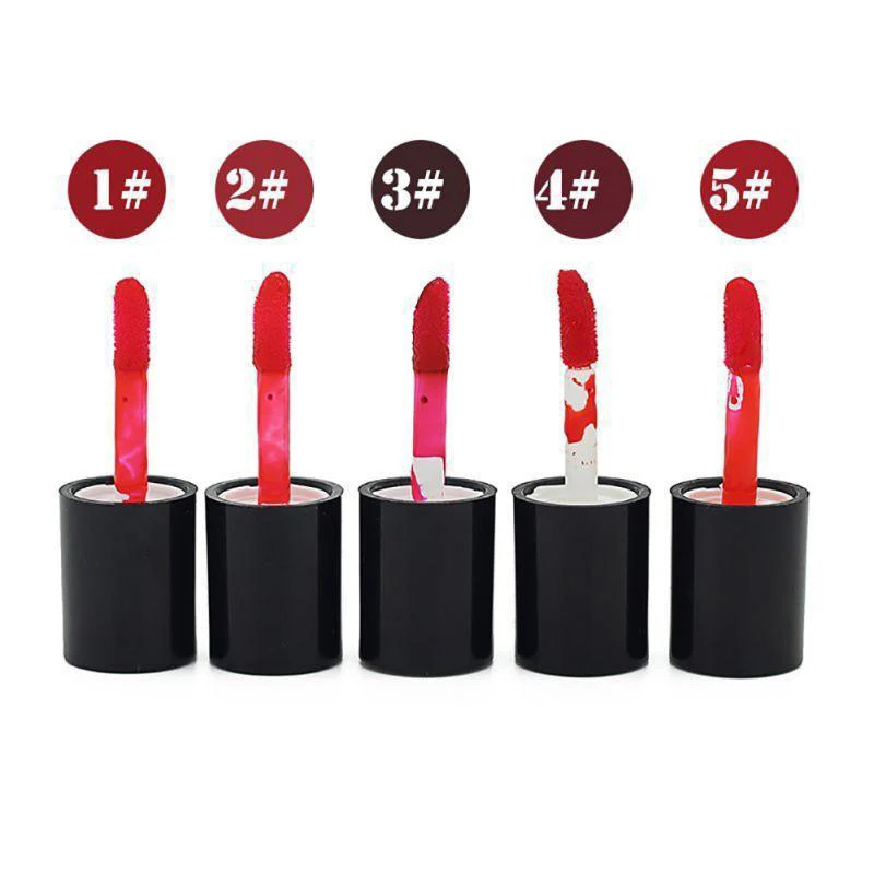 Frauen Make-up wasserdicht Multifunktions Lip gloss Tönung Färben flüssigen Lip gloss Rouge langlebige Make-up Kosmetik Maquill aj