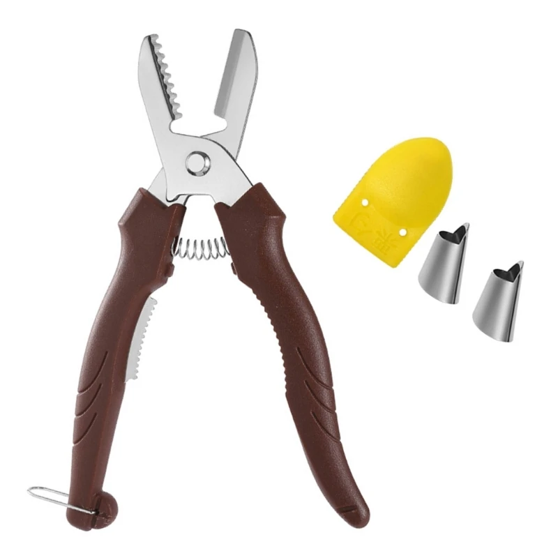 Professional Chestnut Shelling Scissors Multipurpose Nut and Chestnut Peeling Shears Nut Scissors for Cooking Experts