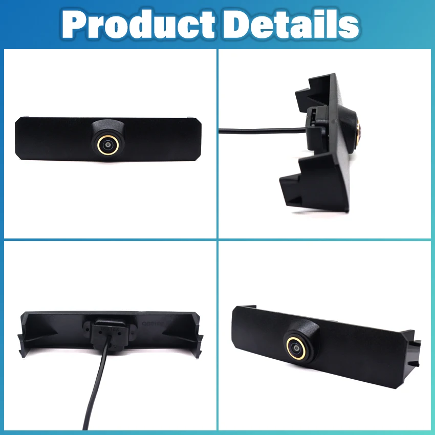 Golden HD CCD Car Front View Parking Night Vision Positive Waterproof Logo Camera For Volkswagen Golf SuperVan MK7 2013~2020 view 4