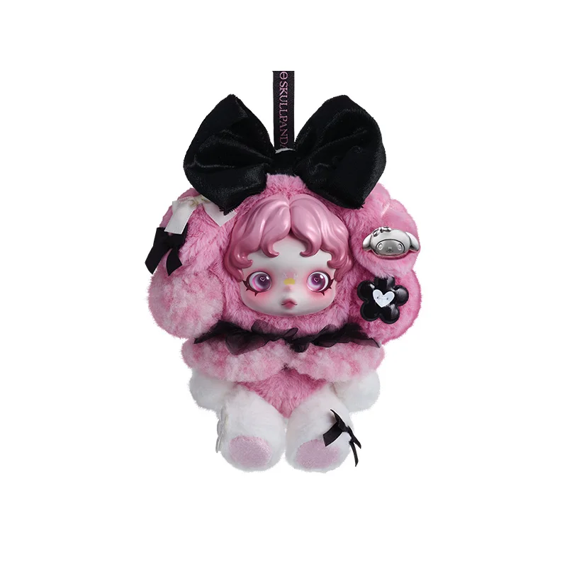 本物のポップマート スカルパンダ×メロディ クロミシリーズ ぬいぐるみ
