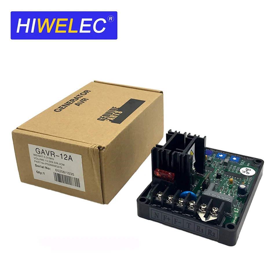 GAVR-12A Automatic Voltage Regulator Brushless Generator Universal Stabilizer AVR GAVR12A