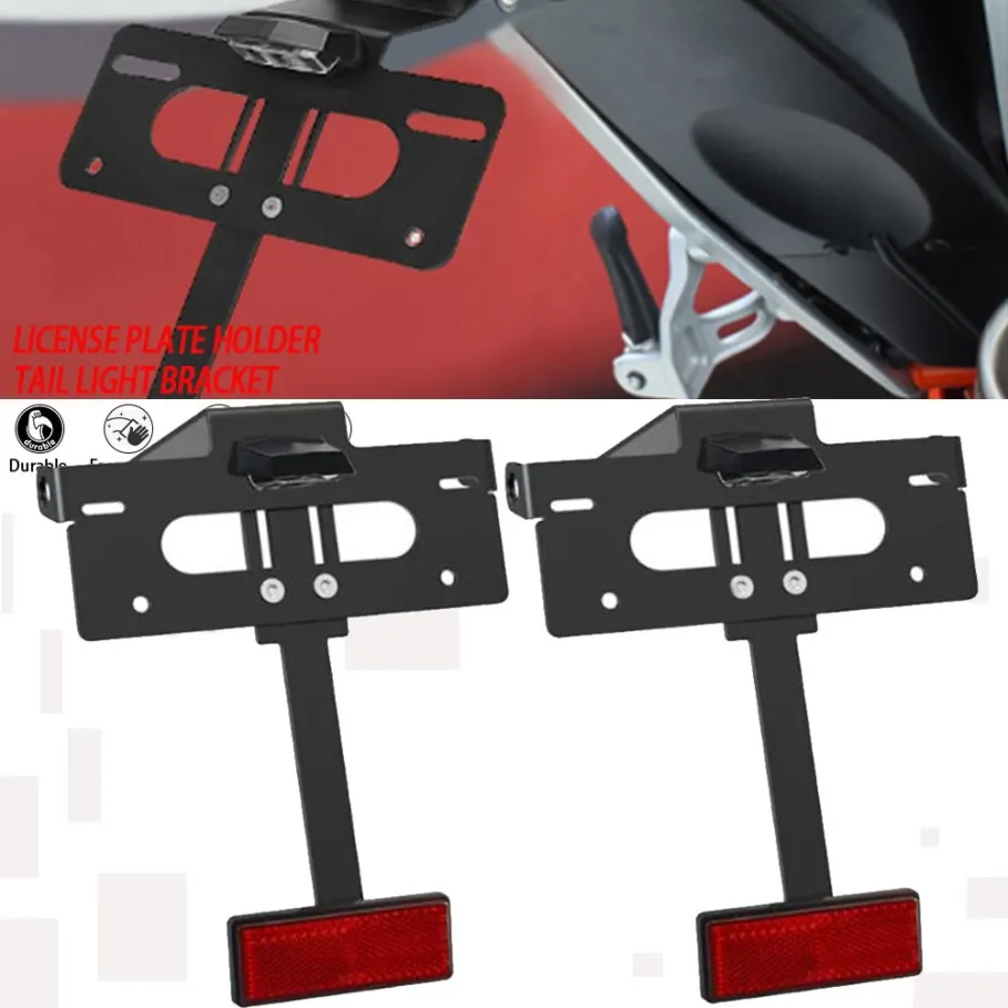 

For YAMAHA YZF R125 YZFR125 YZF-R125 2008 2009 2010 2011 2012 2013 YZF R YZFR YZF-R 125 License Plate Holder Tail Light Bracket