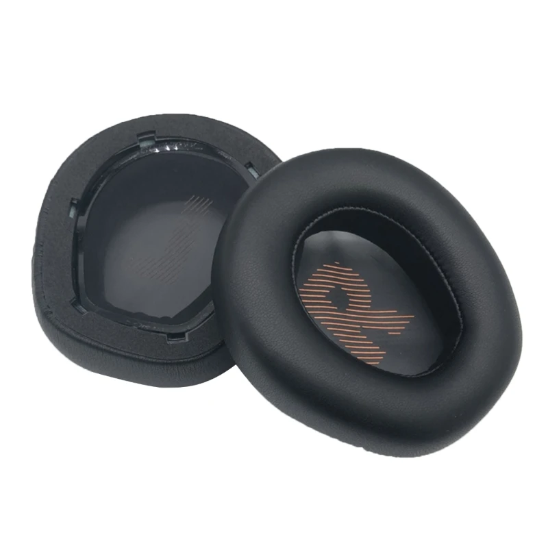 قطعتان وسادات أذن إسفنجية وسائد أذن غطاء رأس بديل لأكسسوار إصلاح سماعة رأس JBL Quantum 8000 Q600 Q800
