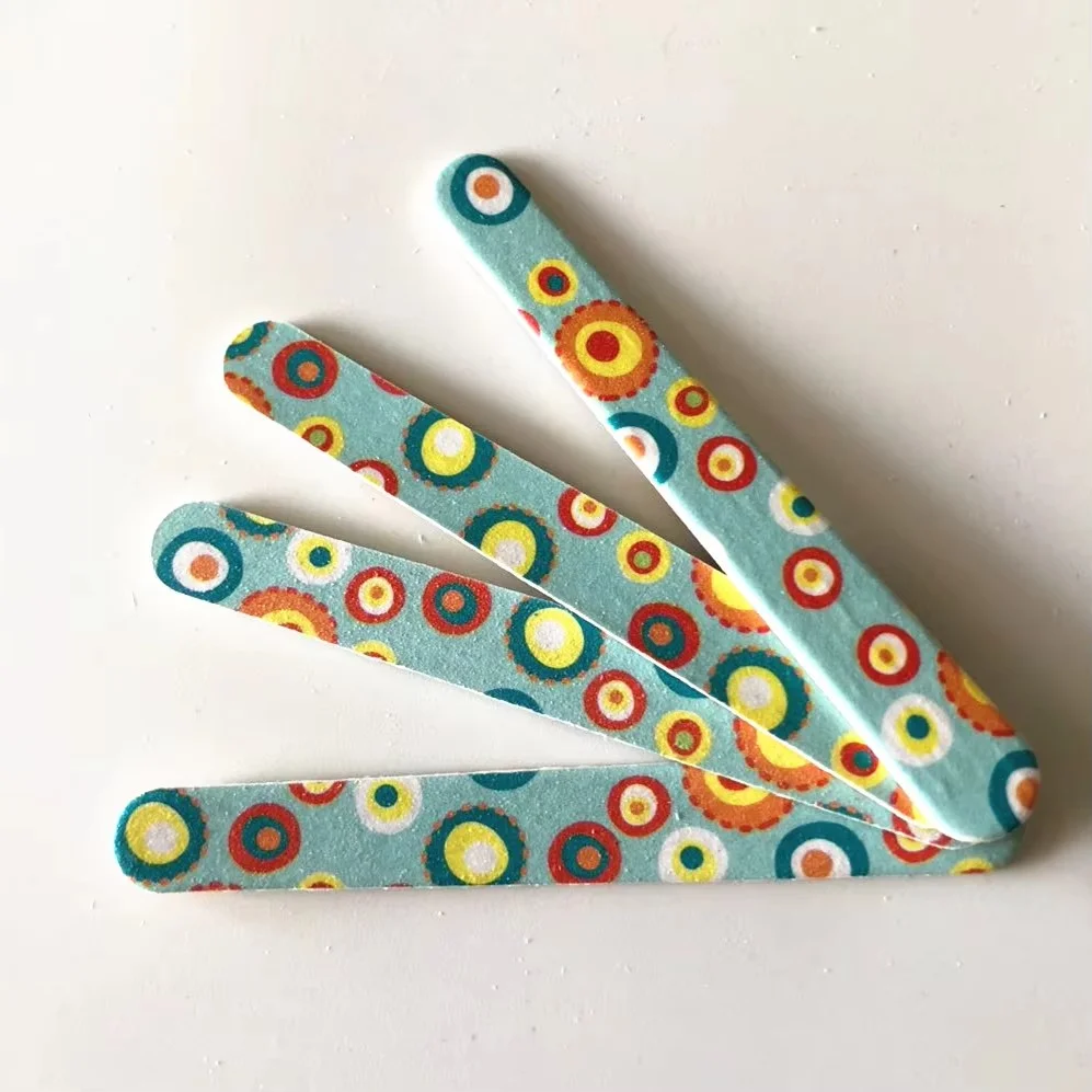 赤ちゃん用ミニ木製ネイルファイル、200ピース/ロット