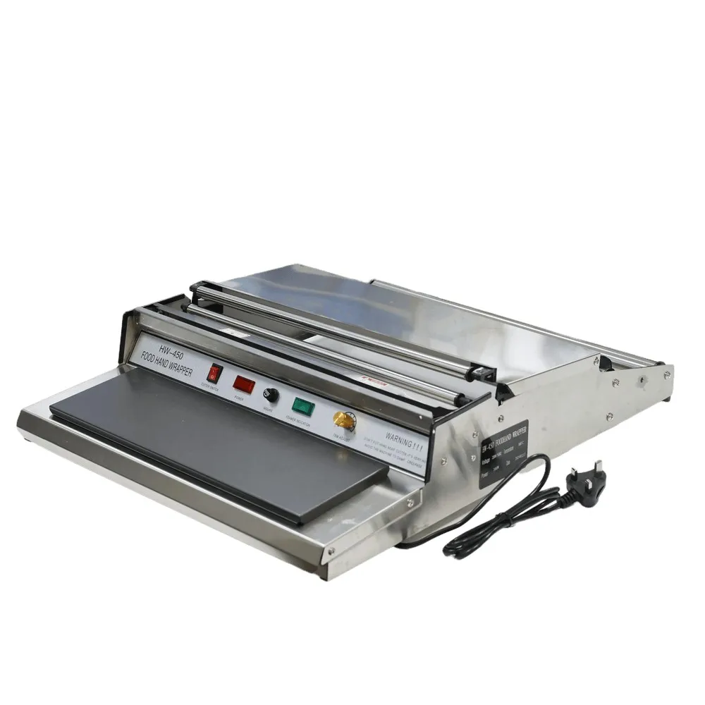 

HW-450 Supermarket Fruit Store Packaging And Preservation Film Sealing Cutting Machine Preservation Film Packaging Machine