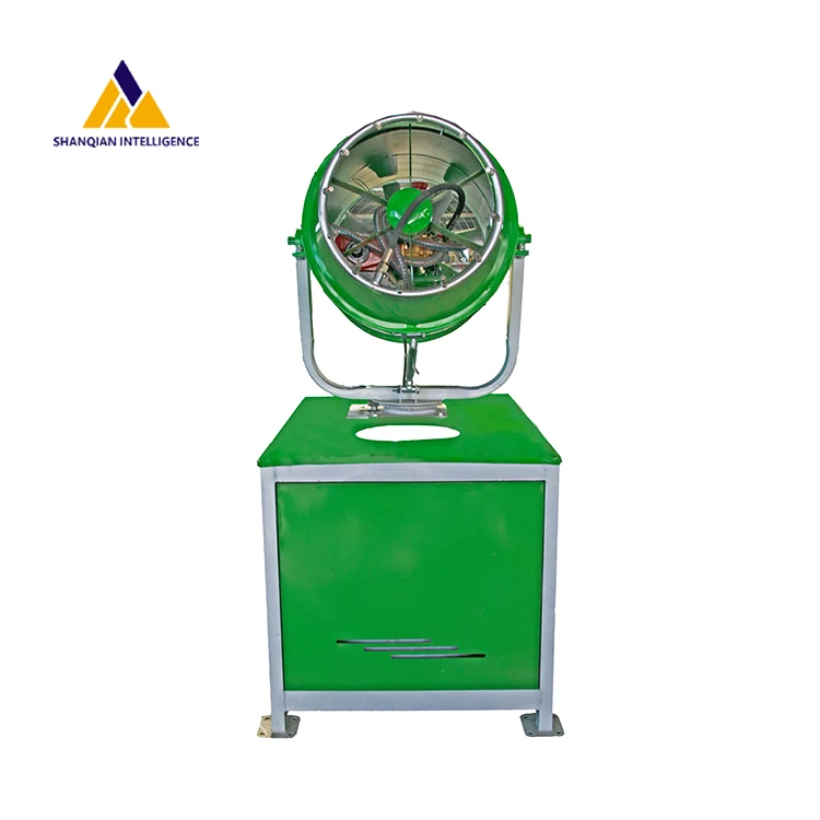 Cannone per nebbia spruzzatore d'acqua con controllo automatico della polvere industriale per l'agricoltura