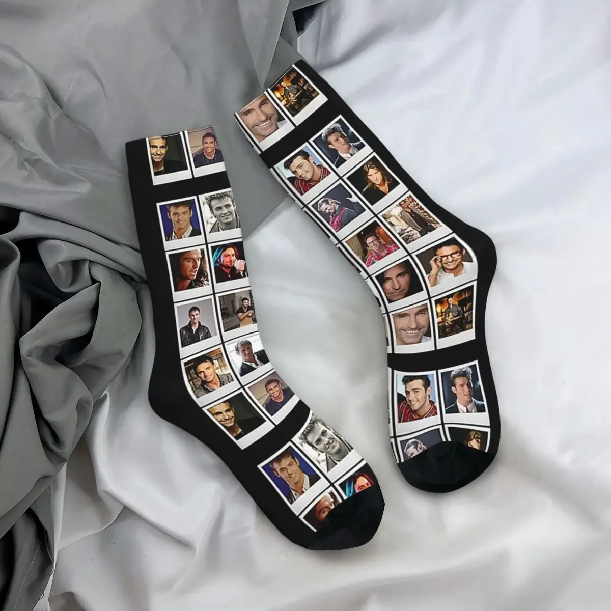 

Носки на все сезоны, носки Marti Pellow, длинные носки в стиле хип-хоп для мужчин и женщин, подарки на день Святого Валентина