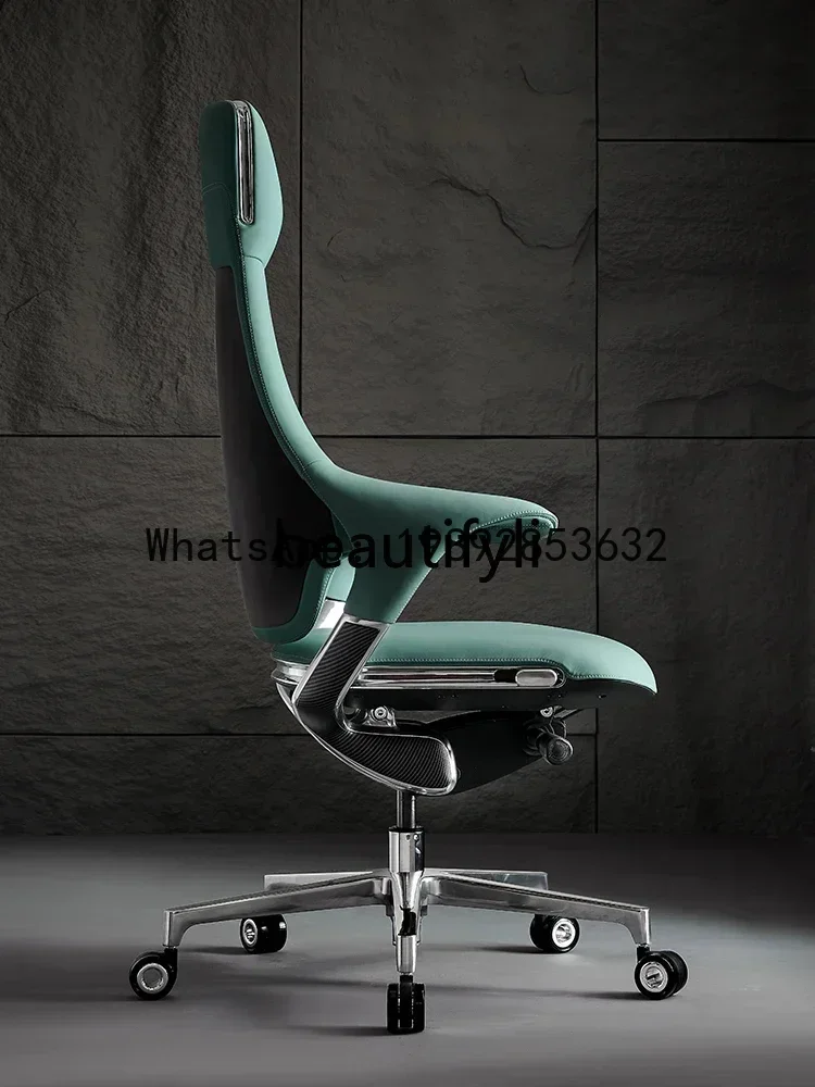 

Sedentary Leather Office Chair Learning Home Chair Conference Chair