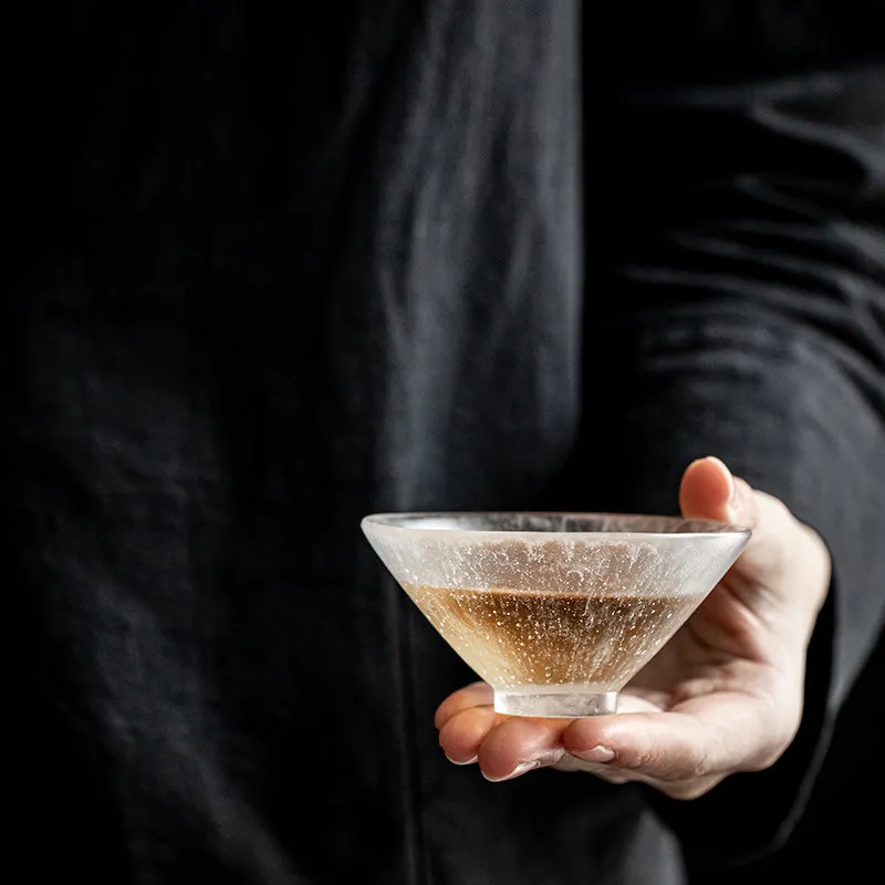 CX Chinese frozen glass cup high-end hat cup single cup
