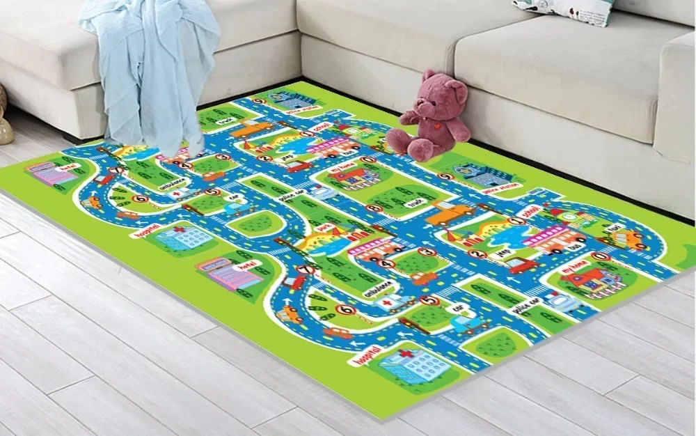 2024 nuovo tappetino per lo sviluppo di tappeti per bambini tappetino da gioco per bambini in schiuma giocattoli tappetino per bambini gioca a Jigsaw Carpet articoli per la casa