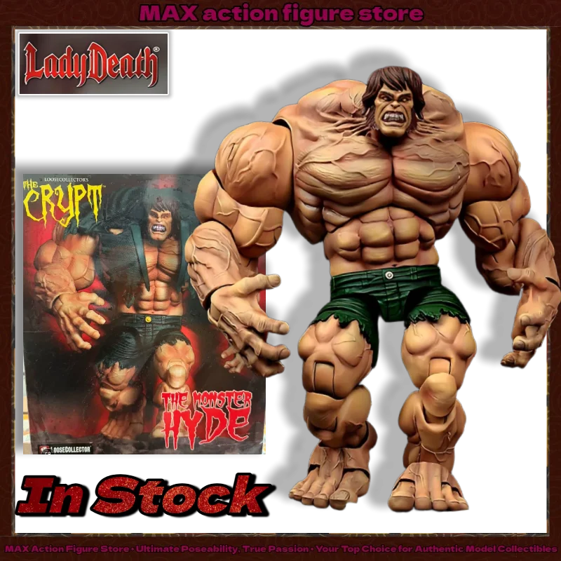 In Stock LooseCollector LC Kickstarter The Crypt Monster Hyde 1/12 Heavyweight Action Figure, Giant Muscular Brute Monster