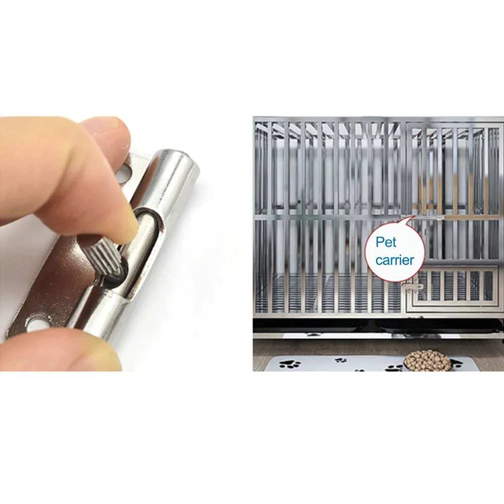 

DIY Projects As Shown Carbon Steel Latch Carbon Steel Cabinet Lock Bolt Flexible Door Hinge Long-lasting Material