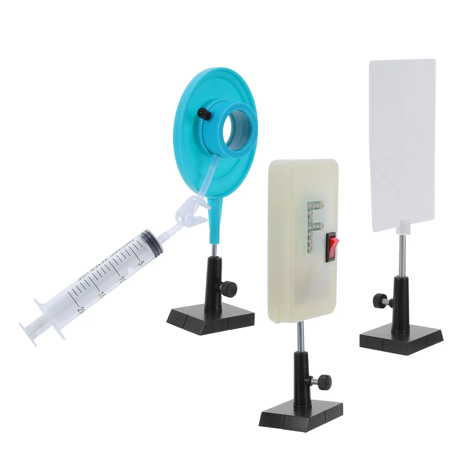 

1 set 1 Set Adjustable Optical Experiment Kit Physics Classroom Lab Imaging Precision Optics Teaching Equipment Focal