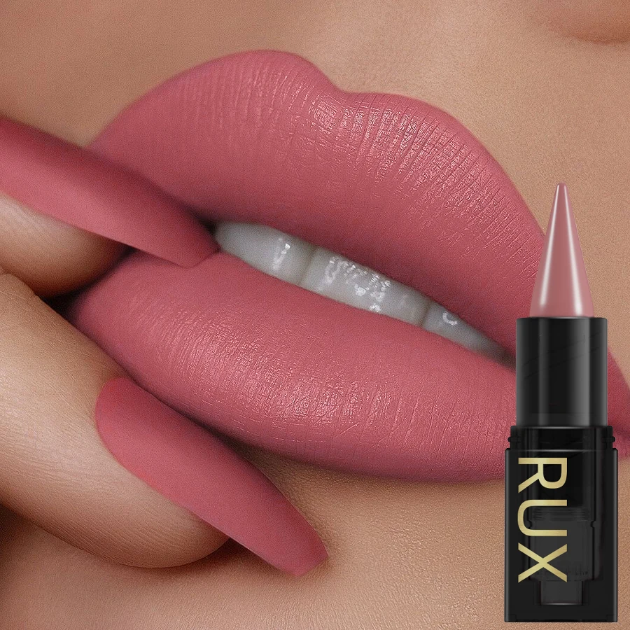 1Pc sexy rossetto rosso opaco penna contorno impermeabile tinta labbra ad alto pigmento smalto per labbra di lunga durata matita per labbra marrone trucco coreano