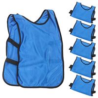 Kids Scrimmage Vest Training Practice Football Hand Kite Baby Bib Waistcoat Soccer Basketball Team Training Bibs Sports Vest