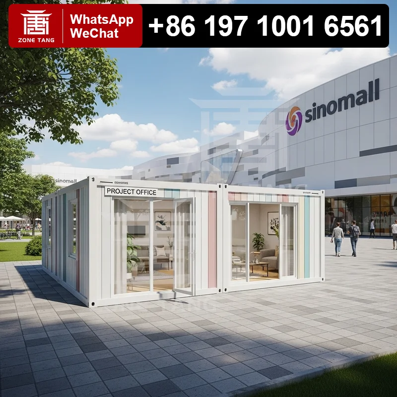 

Luxury Fireproof Flat Pack Home Foldable Structure Kit Homes Prebuilt Homes Meeting Room Shipping Container Homes Construction