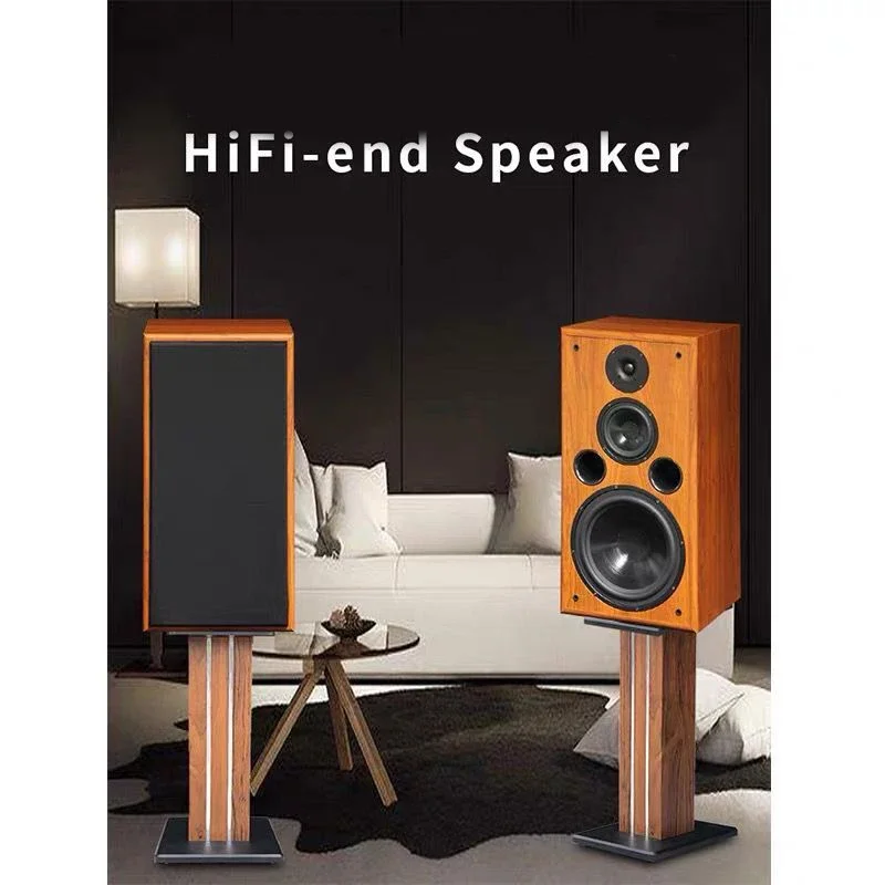 

200W 10 Inch Three-way Speakers Hifi Home Theater System Audio Sound Amplifier Bookshelf Speaker Monitor Passive LoudSpeaker