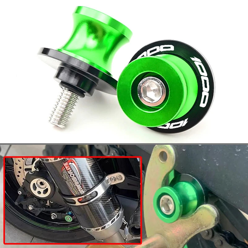 Tornillos de soporte deslizantes para motocicleta, carretes basculantes de 8MM para kawasaki Z1000 Z 1000, Z1000SX 2016, 2017, 2018, 2019, 2020,