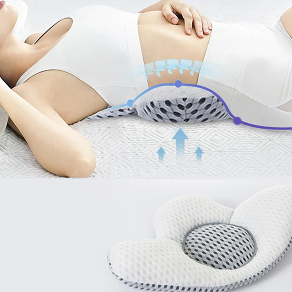 

Waist Pillow Breathable Mesh Lower Back Support For Pregnant Women Long-Lasting Comfort Sleeping Accessories Home Car