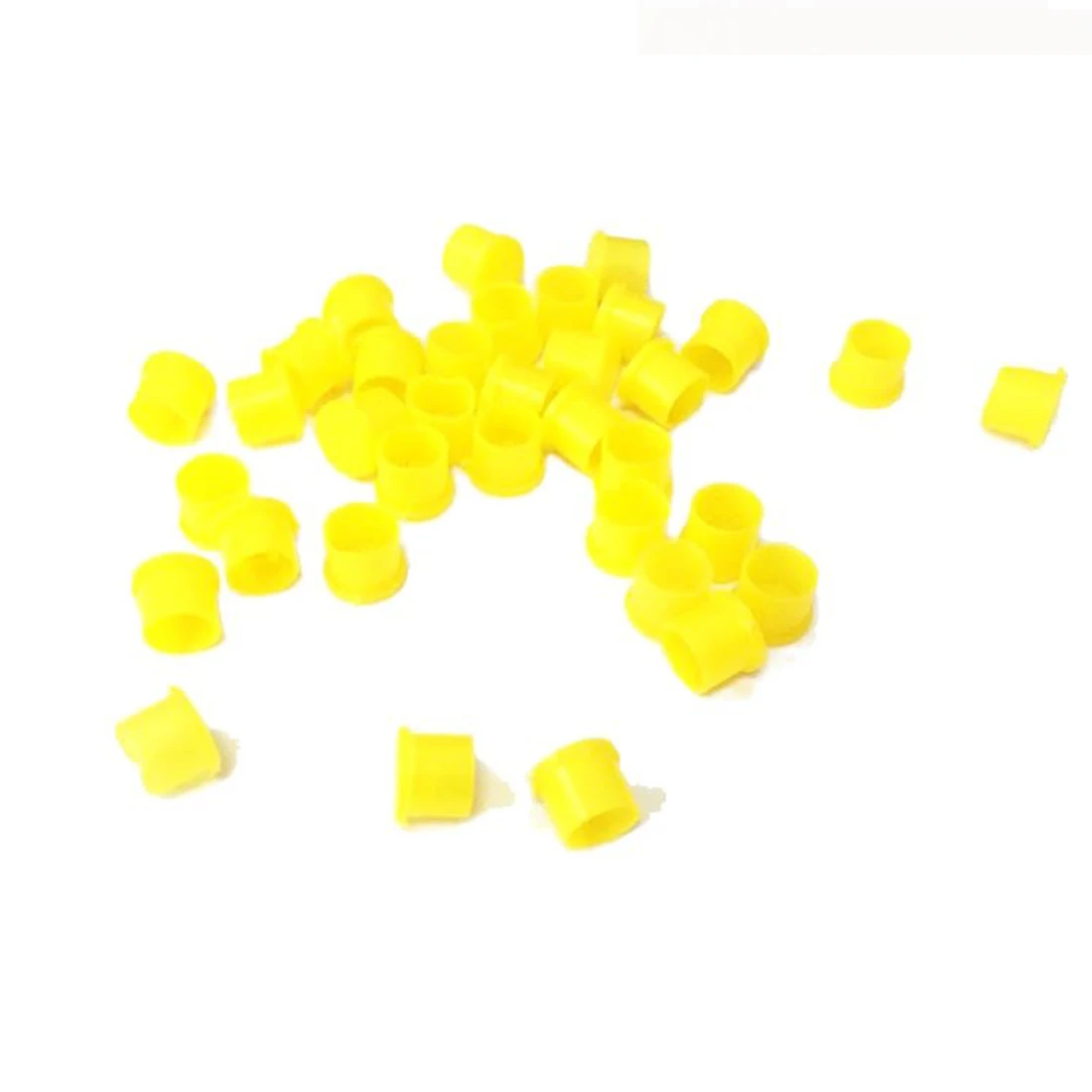 100pcs SMA Dust Cap Protective Cover 6mm Yellow Color for SMA Female Connector Wholeslae Price