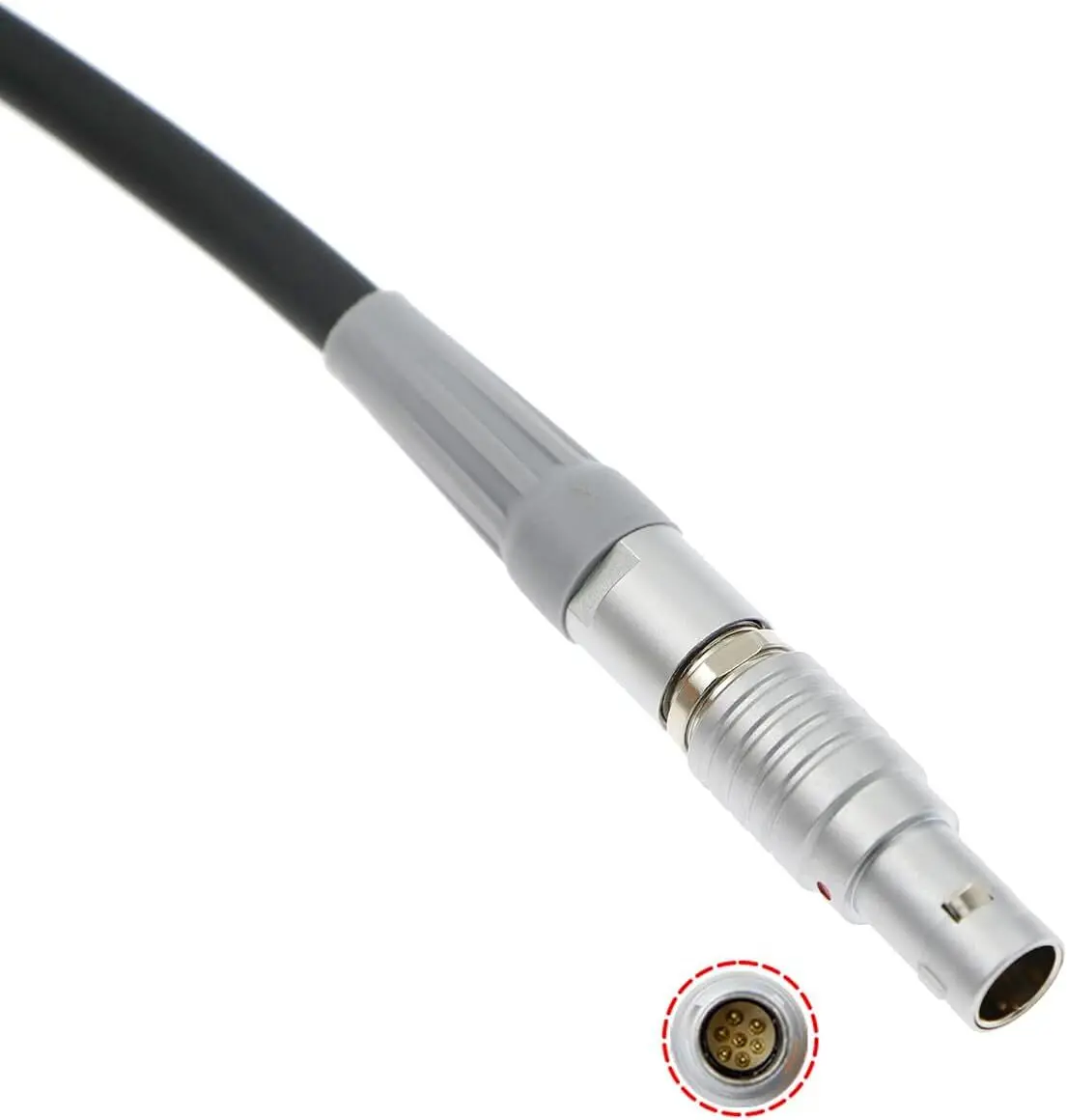 CAM 7 Pin 1 to 2 Run Stop Cable for ARRI cforce RF cmotion cPRO Motor Canon C500 C300 to LANC+D-tap for K2.0015757 60CM
