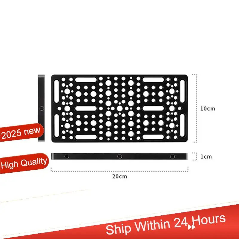 ~【A48T HOT】Cheese Plate Quick Release Adapter For Camera Cage Fits 1/4" & 3/8" Threads Quick Release Adapter Plate