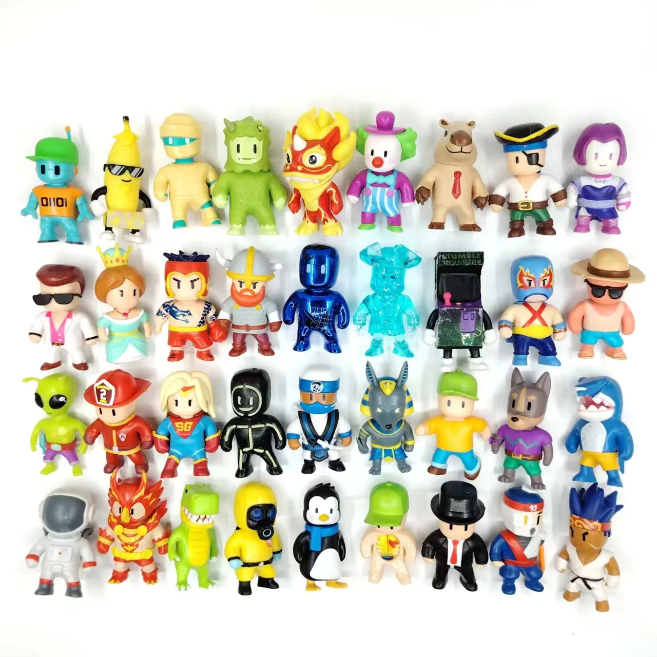 New Stumble Guys Original Action Figure Kawaii Anime PVC Game Model Statue Multiplayer Type Collection Kids Birthday Gift Toy