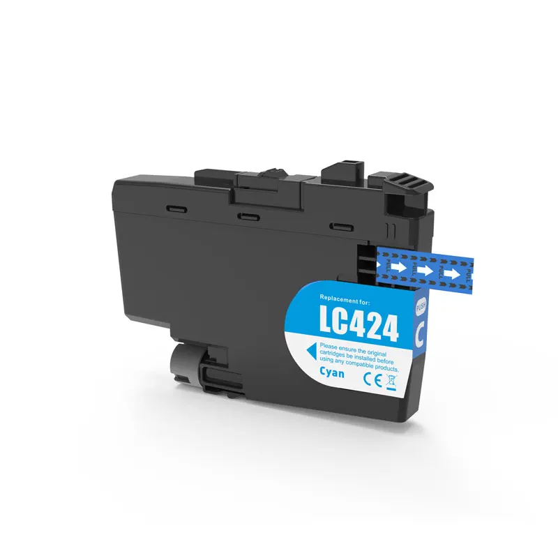 For Brother LC424 Ink Cartridge for Brother DCP-J1200W DCP-J1200WE  J1200 J1200W J1200WE Printer Cartridges