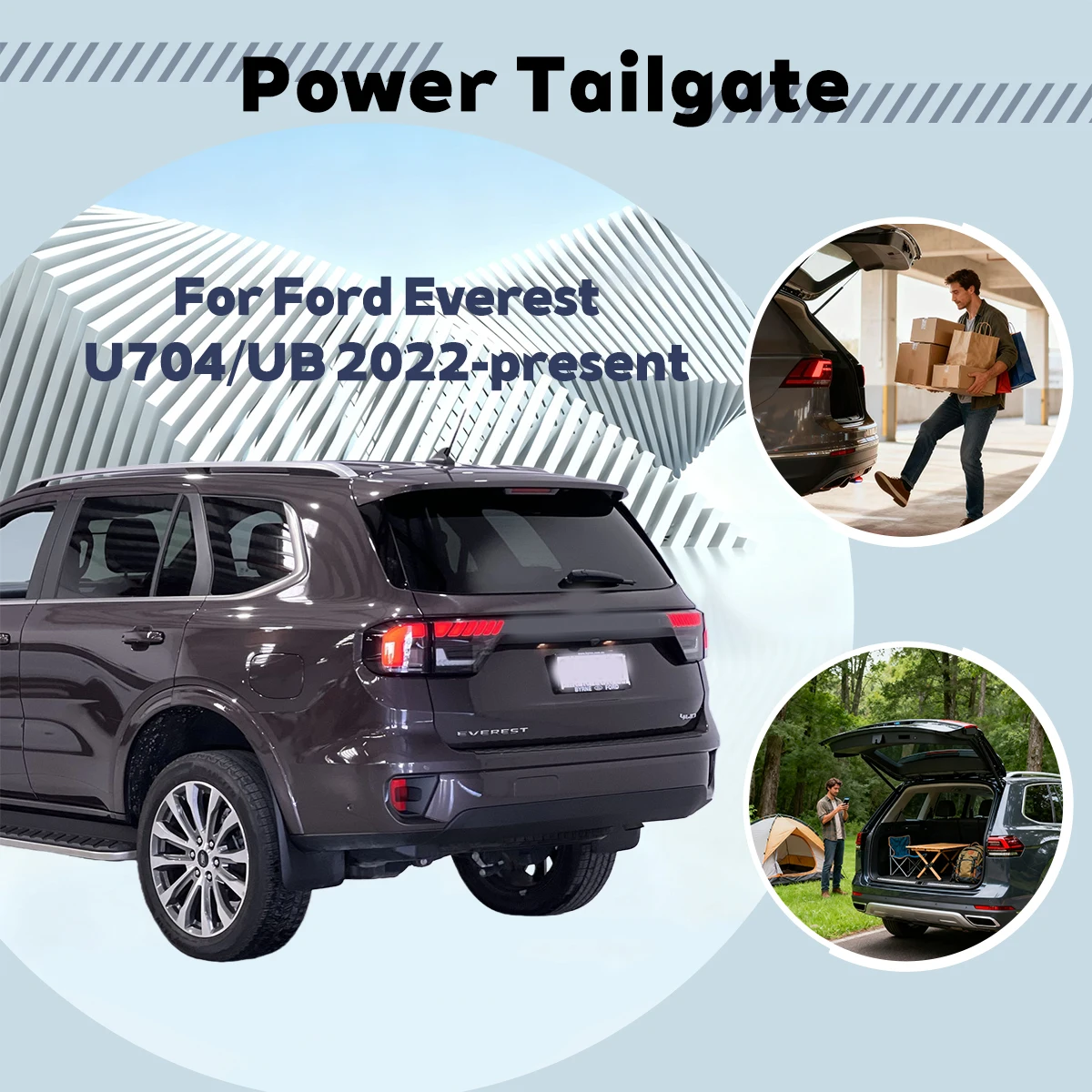 For Ford Everest U704/UB 2022-present Car Liftback Automatic Lifting Electric Tailgate Lock Module Closing System