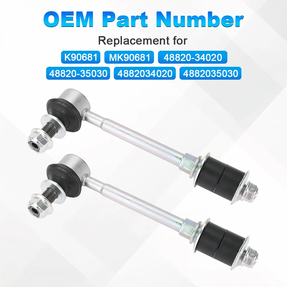 

FISHBERG 2PCS Front Stabilizer Link For Toyota Prado J90 Land Cruiser 90 BAW Ruiling 48820-35030 4882034020 Connect Accessories
