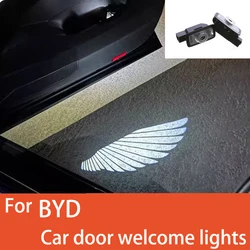 Luci della portiera dell'auto luci di benvenuto luci di segnalazione notturne per BYD EV Han DM Song PLUS Qin PRO Seal EA1 luci di avvertimento dell'uscita