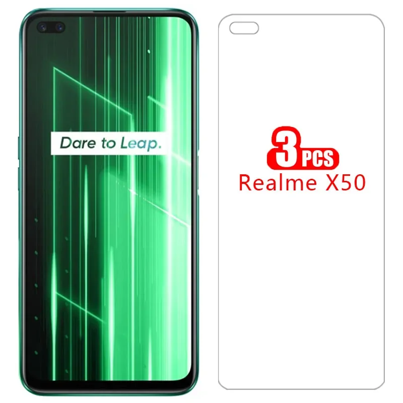 case for realme x50 5g cover screen protector tempered glass on realmex50 x 50 50x 6.57 coque realmi reame realmix50 real me mi