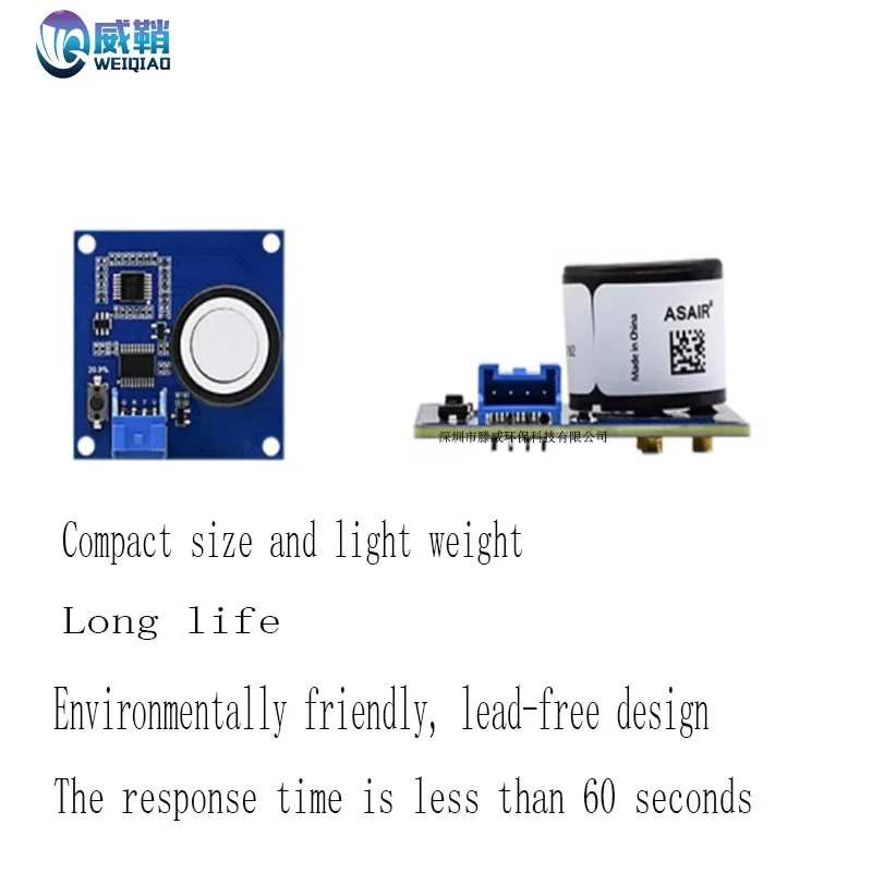 AOX3000Z01 Lead-free oxygen sensor module charged chemical oxygen battery