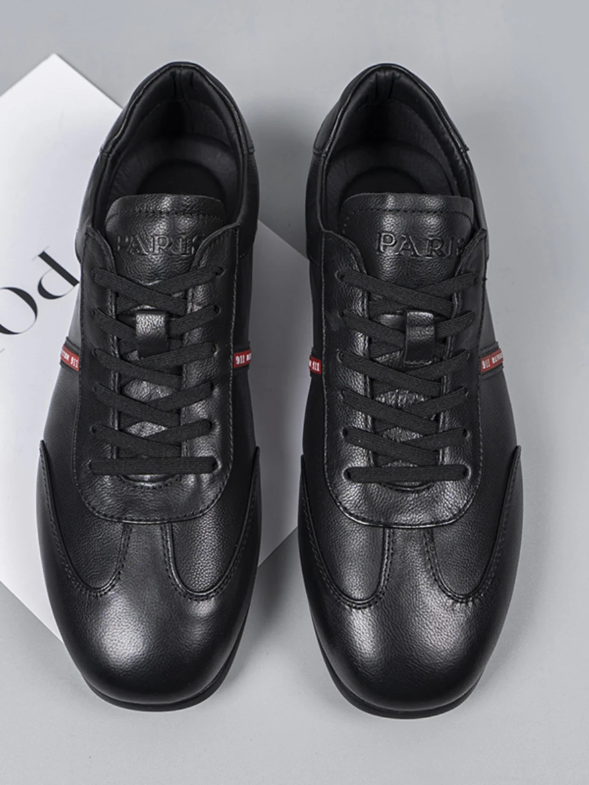 اليدوية الجلود في الهواء الطلق عادية oes الرجال شريط أحمر التعادل دائم المطاط تسولي ارتداء مقاومة المنخفضة قطع Ci في الهواء الطلق Sle #4