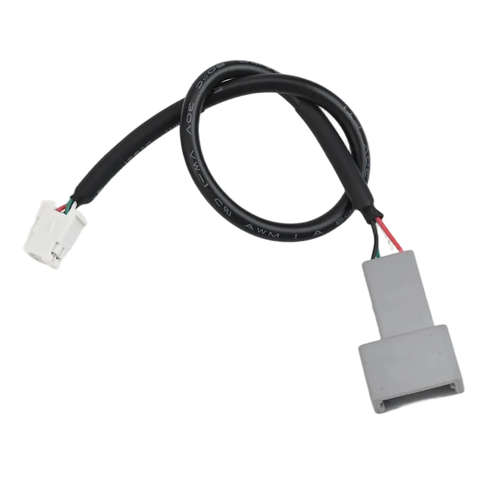 4 Pin Interface Car Adapter Wear-resistant Design Compatible With Radio Easy Installation Car Multimedia Setup