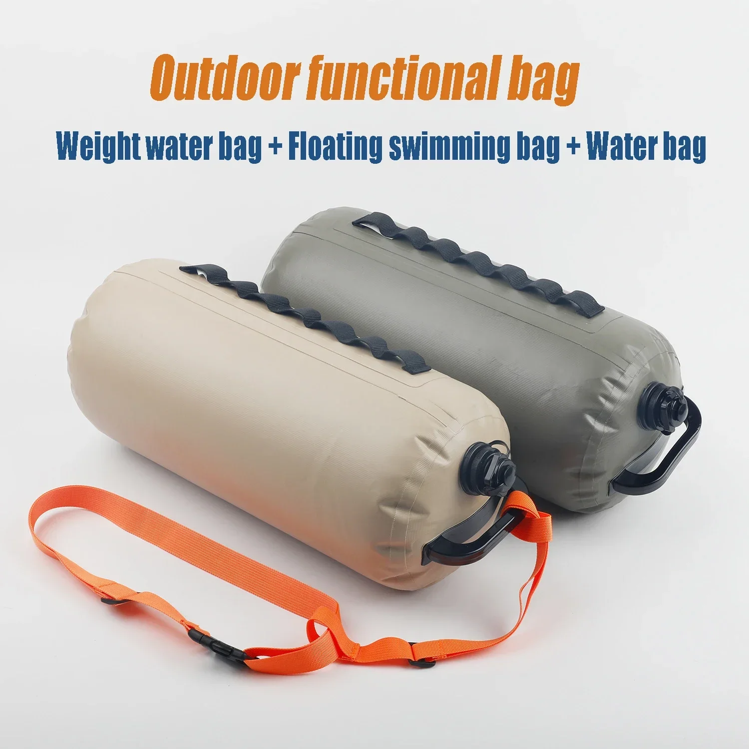 

10L Inflatable Swimming Bag Outdoor Camping Drinking Water Bag Swimming Lifesaving Floating Bag Camping Accessories