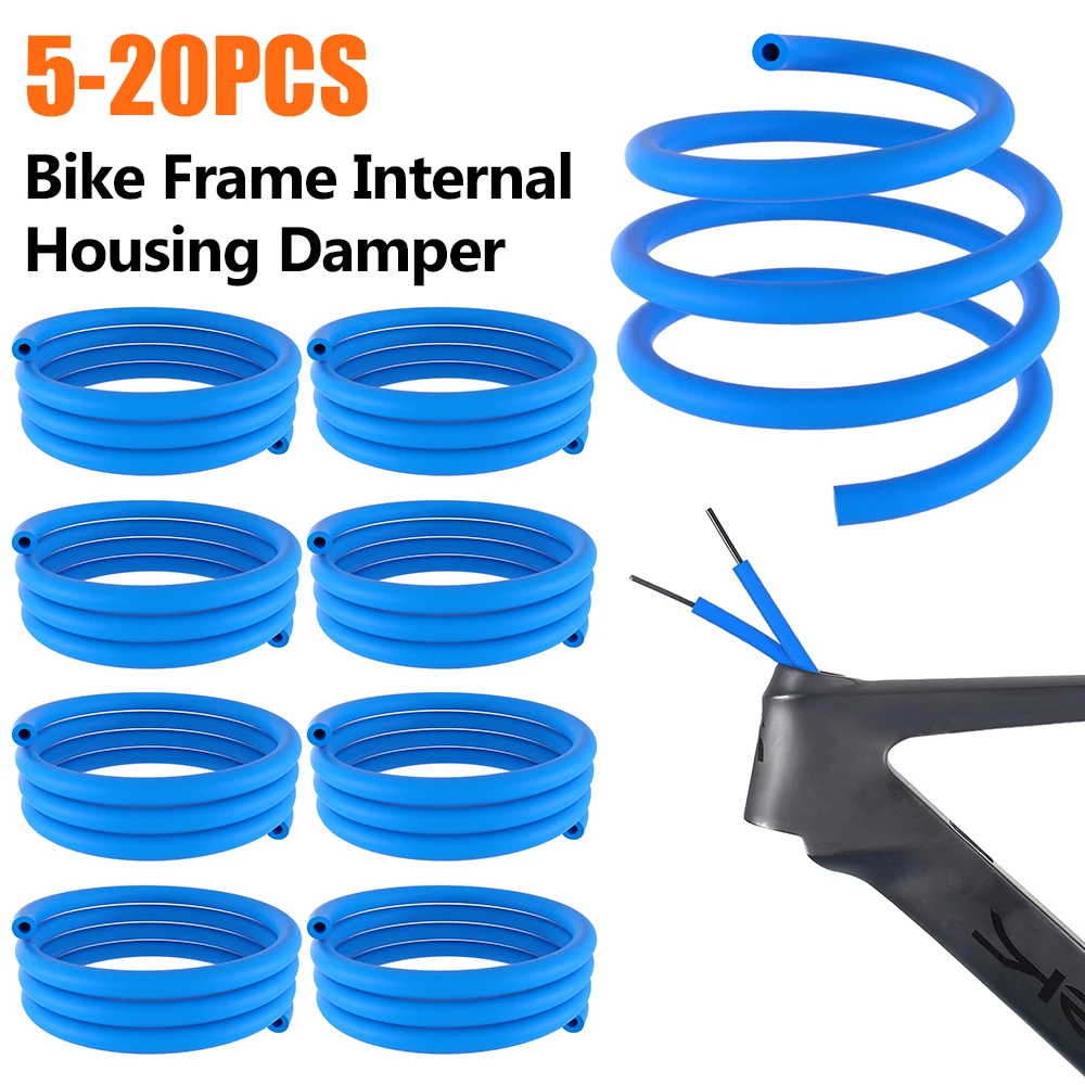 Bicycle Frame Internal Line Housing Damper Bike Inner Line Sound Absorbing Tube 1.5M Sponge Protective Tube Soundproof Accessory