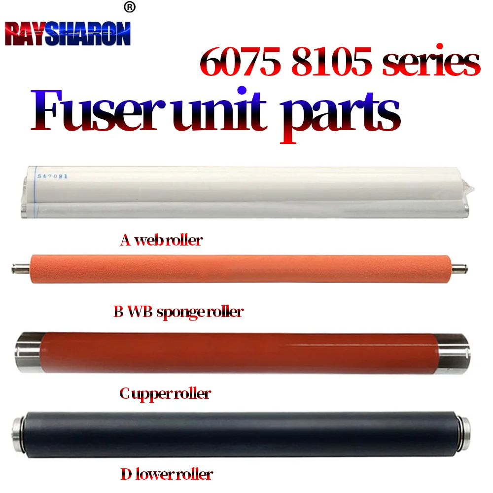 Upper Heating Roller Pressure Lower Roller Web Roller For Canon iR 8085 8095 8105 8285 8295 8205 8585 8505 8595 8705 8795 8786