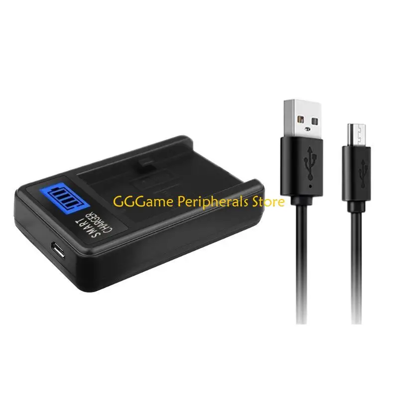 U55B LP-E6 LPE6 E6 LCD USB Battery for EOS 5D Mark II, 5D Mark III
