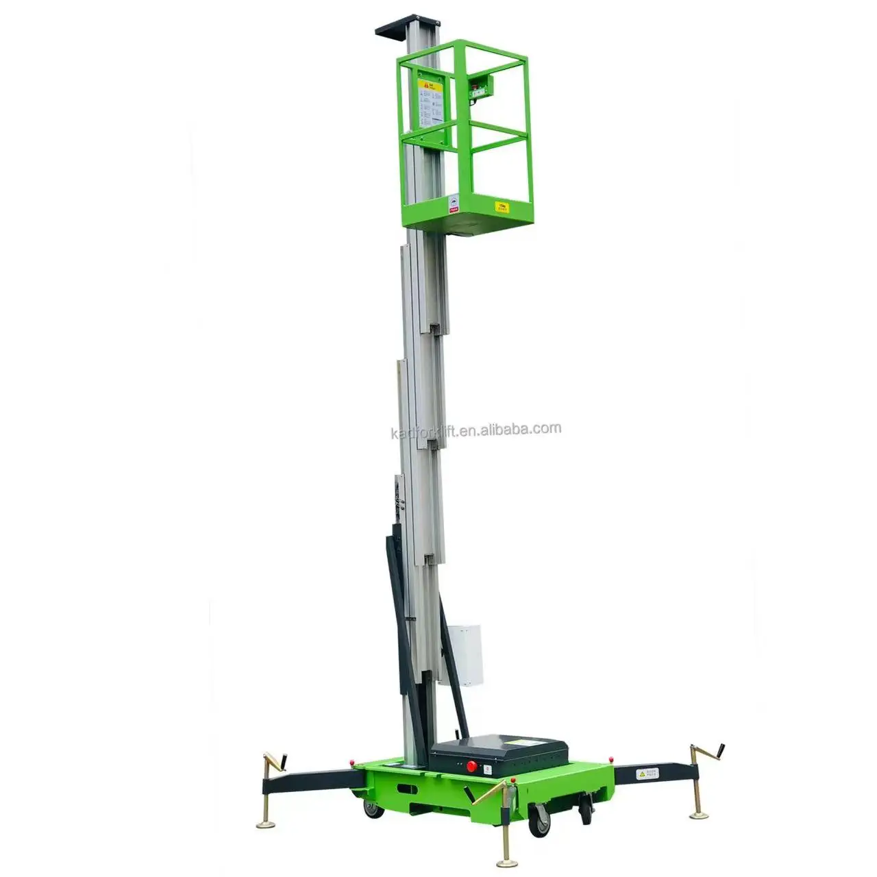 ME900-1  9m Single Mast Aluminum Alloy mast lift hydraulic hydraulic for Aerial Working Platform Lift