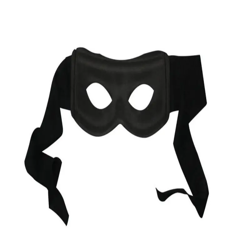 Halloween Zorro Oogmasker Themafeest Maskerade Kostuum Cosplay Benodigdheden Zwarte Blinddoek Ghost Festival Rekwisieten Stage Performance
