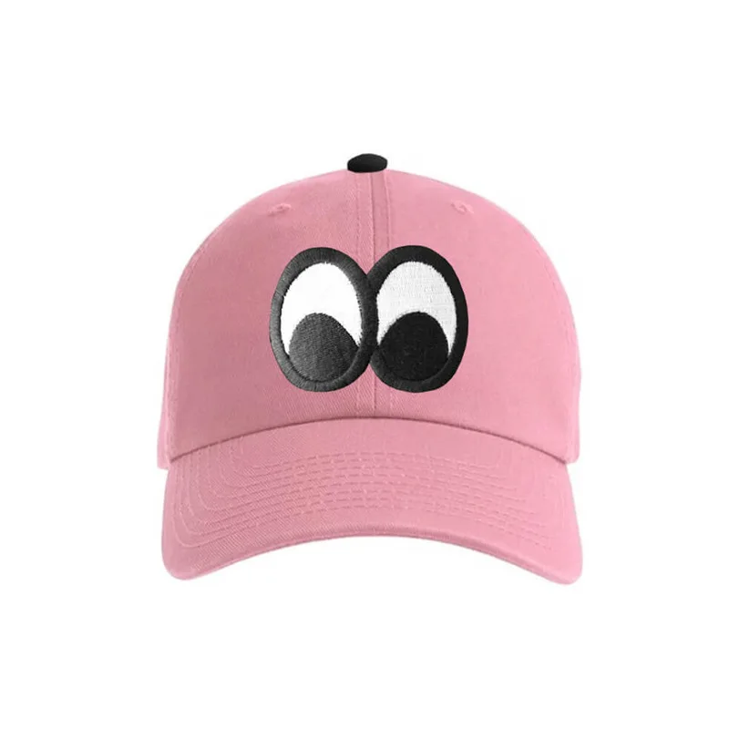 Chapeau de dessin animé pour enfants, crème solaire, élastique, décontracté, yeux, bébé, casquette de baseball, garçons, filles, automne, hiver,