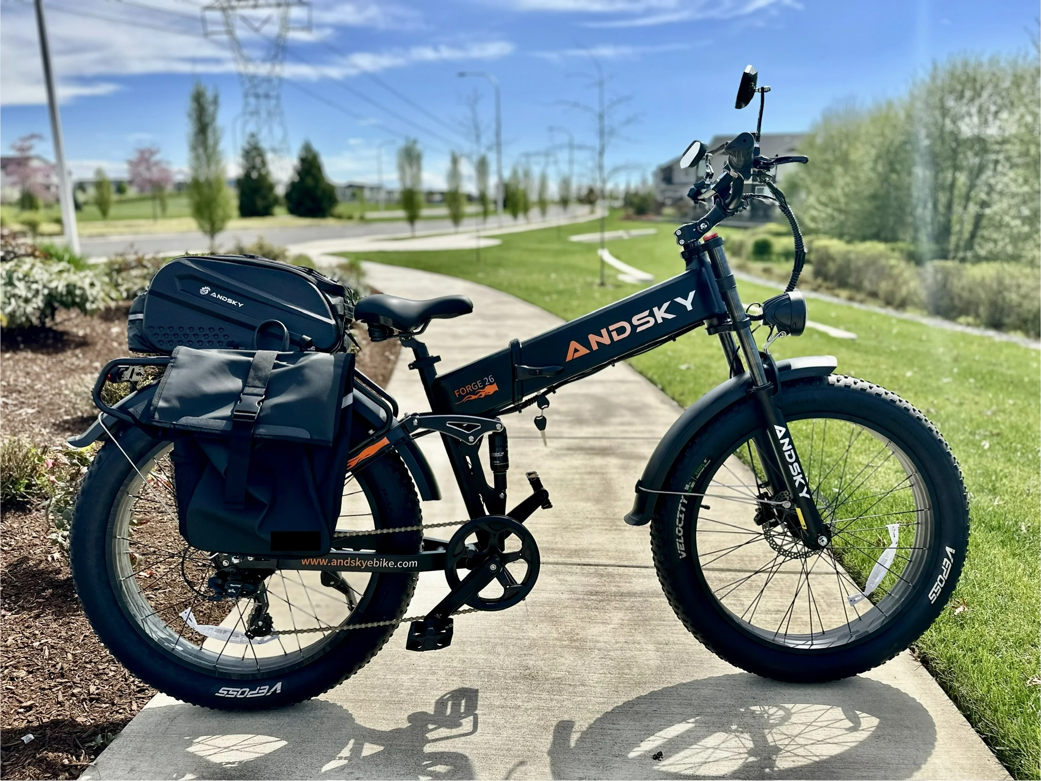 ANDSKY Forge 26 Katlanabilir E - Commuting On Mountain Bike incelemesi ve fiyatı