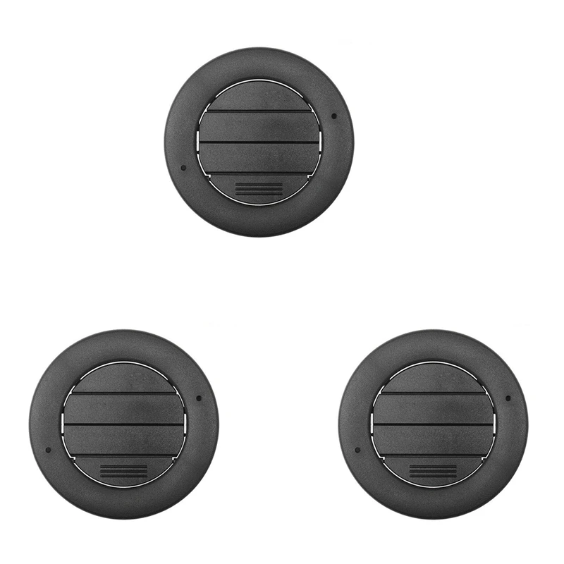 3X Air Vent AC Heater Vent BL1Z19893AA Ceiling Roof Replacement Round For 2011-2014 Ford Expedition Navigator