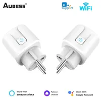 AUBESS Smart Socket EWelink/Tuya WiFi 16/20A EU Smart Plug Power Monitoring Timing Outlet Alexa Google Home Alice Voice Control