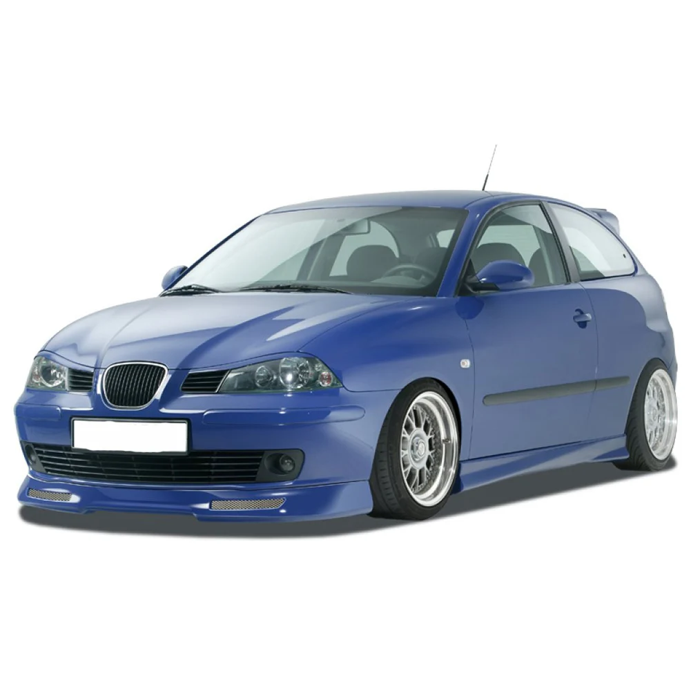 Frontgrill ohne Emblem, schwarzer Grill für Seat Ibiza, für Cordoba 6L 2002-2009, direkter Ersatz, Auto-Außenzubehör