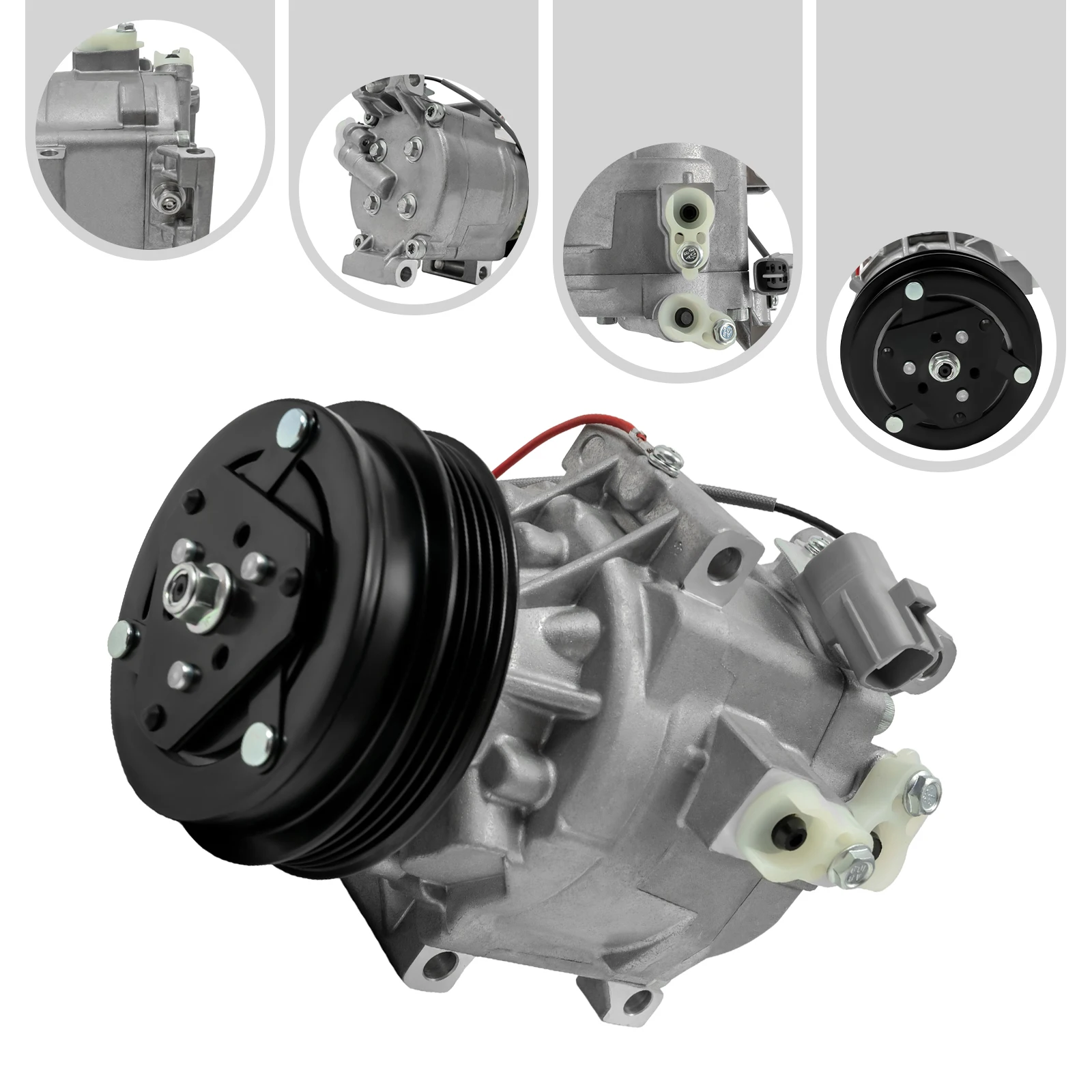 Automotive Air Conditioning Refrigeration System Compressor for 2000-2005 Toyota Echo 1.5L models