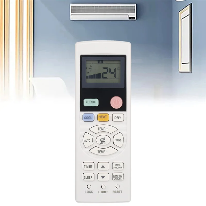 

YR-HD06 Пульт дистанционного управления для Haier YL-HD04 YR-HD01 YR-HD06 YL-HD02 Замена пульта дистанционного управления кондиционером 0010401511 G&A22K