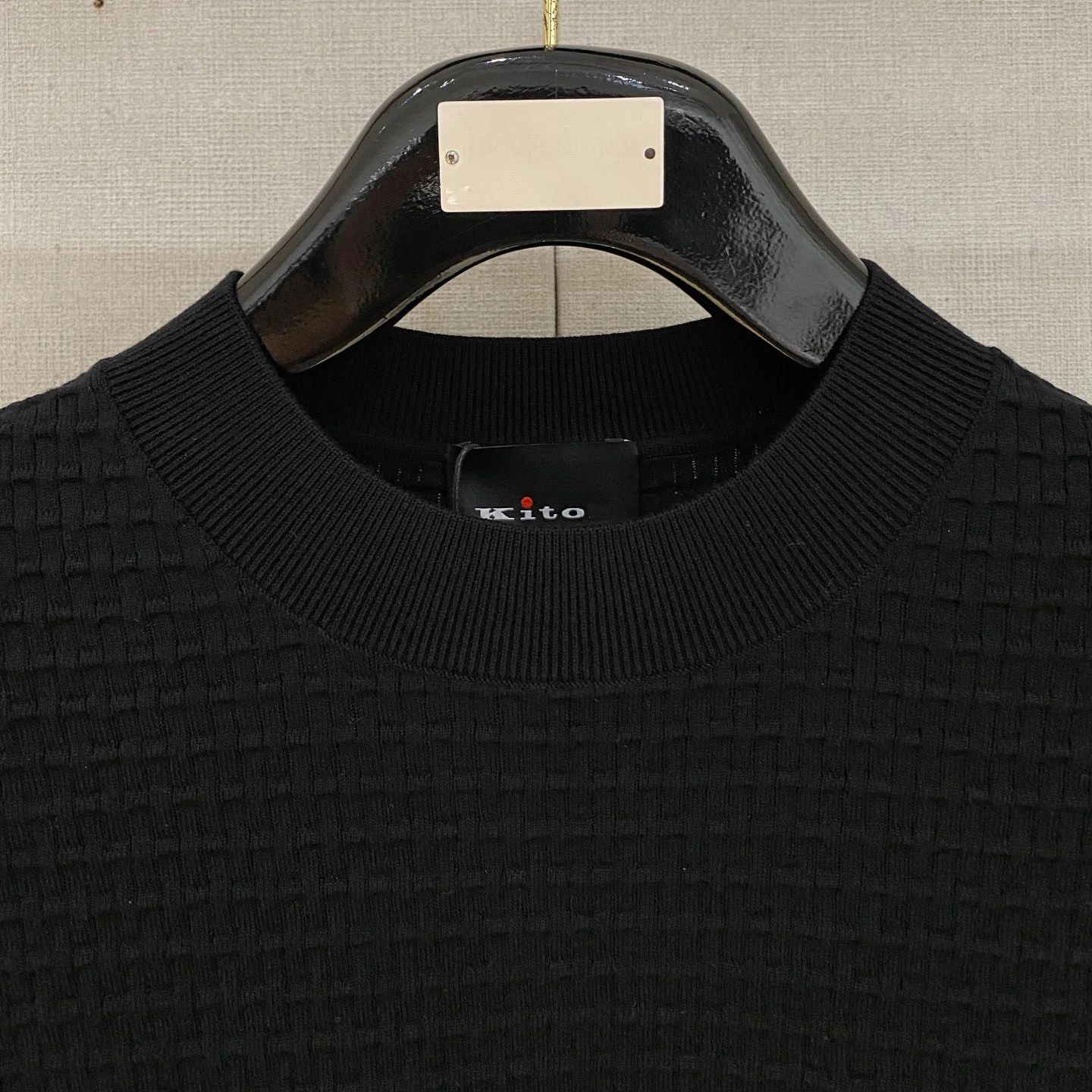 เสื้อสเวตเตอร์ถักคอวีผู้ชายไซส์ใหญ่ สไตล์ลำลองธุรกิจ โทนสีพื้นเรียบง่าย ดูดีมีระดับ สำหรับต้นฤดูใบไม้ร่วง